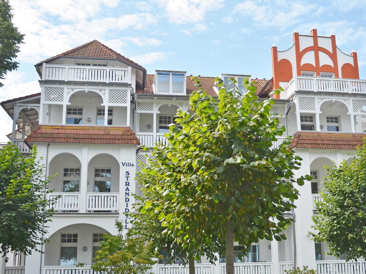 Villa Strandidyll In Binz - Wg 11 Mit Meerblick Und Zwei Balkonen المظهر الخارجي الصورة