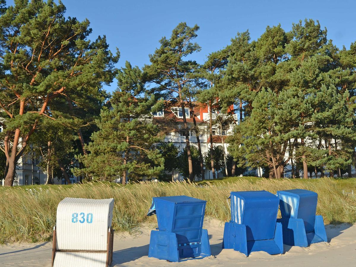 Villa Strandidyll In Binz - Wg 11 Mit Meerblick Und Zwei Balkonen المظهر الخارجي الصورة