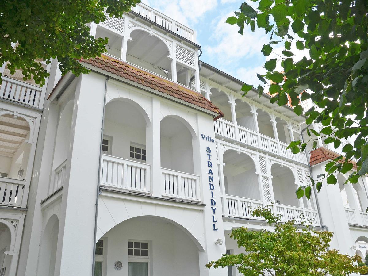 Villa Strandidyll In Binz - Wg 11 Mit Meerblick Und Zwei Balkonen المظهر الخارجي الصورة